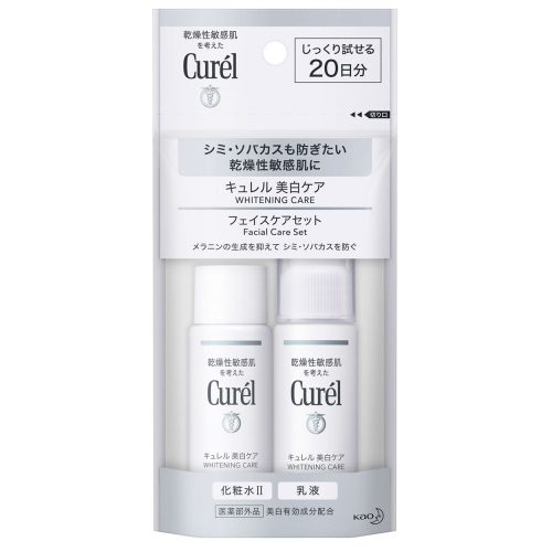 CUREL Whitening Care Arcápoló Csomag mini (arctonik+arctej)