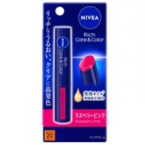   Nivea Rich Care and Color Ajakbalzsam - Raspberry Pink (SPF20 PA++)