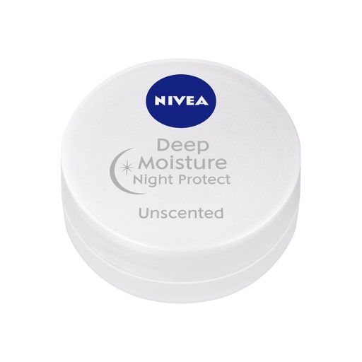 NIVEA Deep Moisture Night Protect Éjszakai Ajakápoló Maszk - Illatmentes 7g