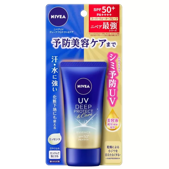 Nivea UV Deep Protect & Care Fényvédő Esszencia 50g (SPF50+ PA+++)