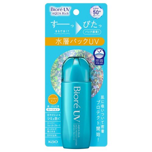 BIORÉ UV Aqua Rich Aqua Protect Fényvédő Tej 70ml (SPF50+ PA++++)