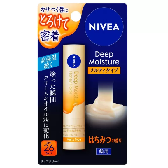 Nivea Deep Moisture Melty Ajakbalzsam - Honey (SPF26 PA++) Nivea Deep Moisture Melty Ajakbalzsam - Honey (SPF26 PA++)