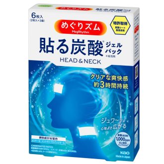 MEGRHYTHM Hűsítő Tapaszok (Bergamott citrus illat) 6db