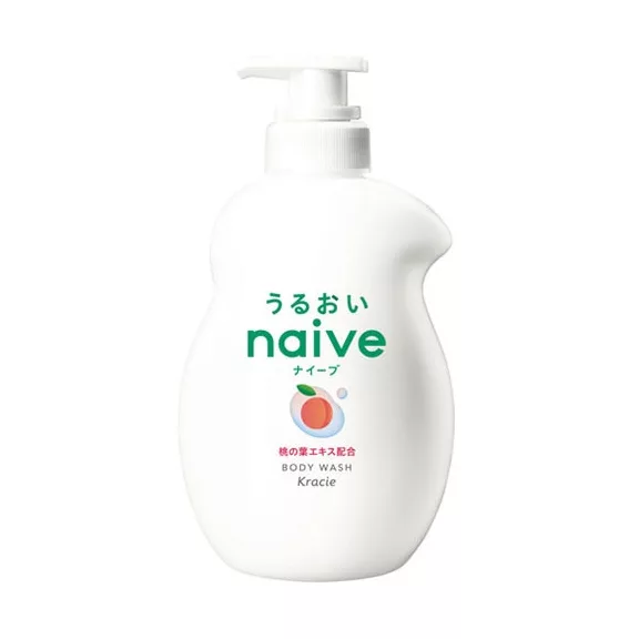 Naive Tusfürdő - Peach Leaf 530ml Naive Tusfürdő - Peach Leaf 530ml