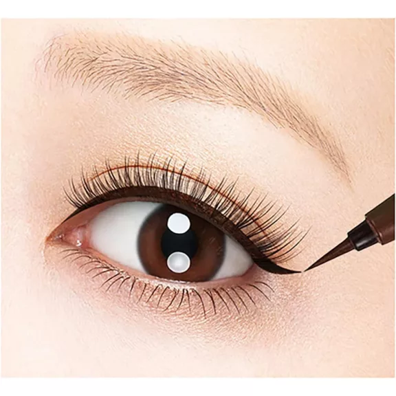 Heroine Make Smooth Liquid Eyeliner Szemhéjtus Super Keep 02 Bitter Brown