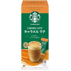 STARBUCKS Japan Premium Mixes - Caramel Latte por 23gx4db