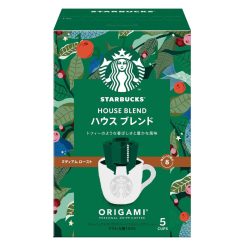   STARBUCKS Japan Origami Csepegtetett Kávé - House Blend 5db