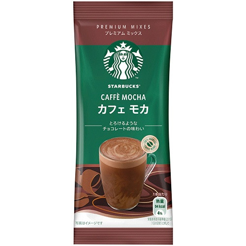 STARBUCKS Japan Premium Mixes azonnal oldódó kávéitalpor - Café Mocha 22g