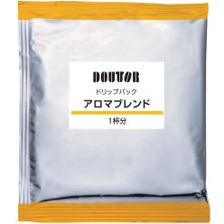   DOUTOR COFFEE Őrölt Kávé filterben Csepegtetett Kávéhoz - Aroma Mellow Blend 7g