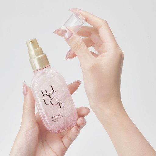 RELUCE Glitter Serum Fragrance Parfüm illatú Testszérum Csillámporral - Shiny Freesia illat 80ml