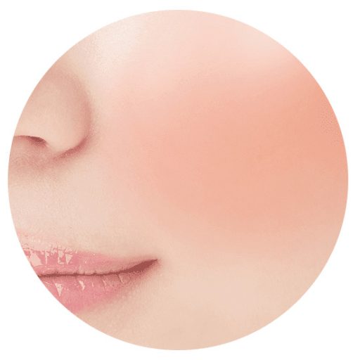 CEZANNE Pearl Glow Arcpirosító + ecset P3 Cinnamon Orange