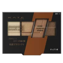   Kate Designing Brown Eyes Szemhéjfesték Paletta mini BR-01 Warm Brown