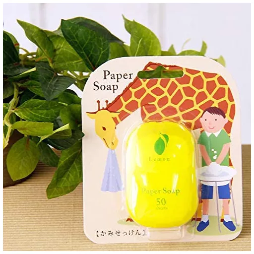 CHARLEY Szappan Lapok - Citrom illatú 50lap