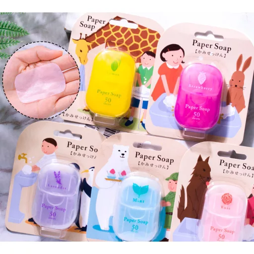 CHARLEY Szappan Lapok - Citrom illatú 50lap