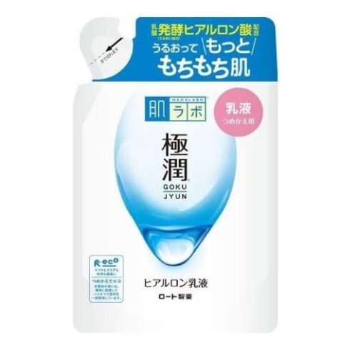 HADA LABO Gokujyun Hyaluronic Acid Hydrating Milk 140ml refill