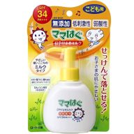   ROHTO Pharmaceutical MAMA HUG Hipoallergén Fényvédő Tej 100g (SPF34 PA+++)