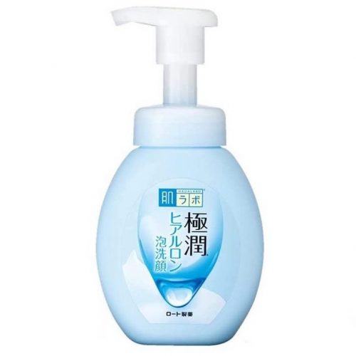 HADA LABO Gokujyun Hyaluronic Acid Bubble Arctisztító Hab 160ml