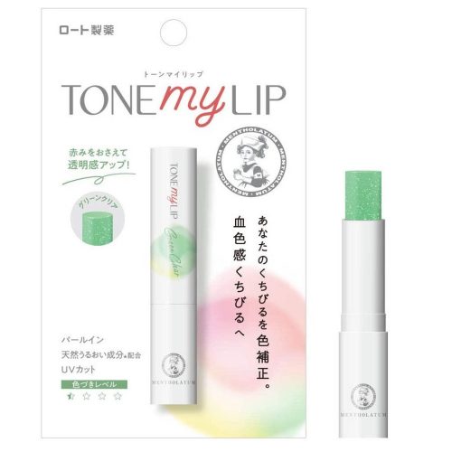 TONE MY LIP Ajakbalzsam - Green Clear (SPF26 PA+++)