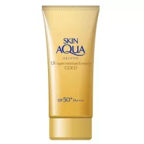   Skin Aqua Super Moisture Gold UV Fényvédő Esszencia 80ml (SPF50+ PA++++)