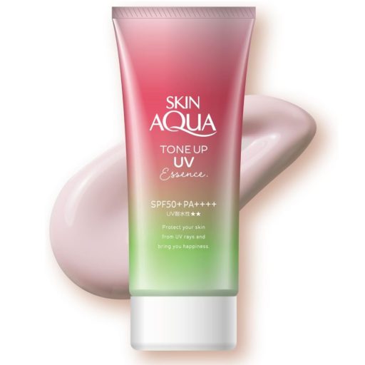 SKIN AQUA Tone Up UV Fényvédő Esszencia - Happiness Aura 80g (SPF50+ PA++++)