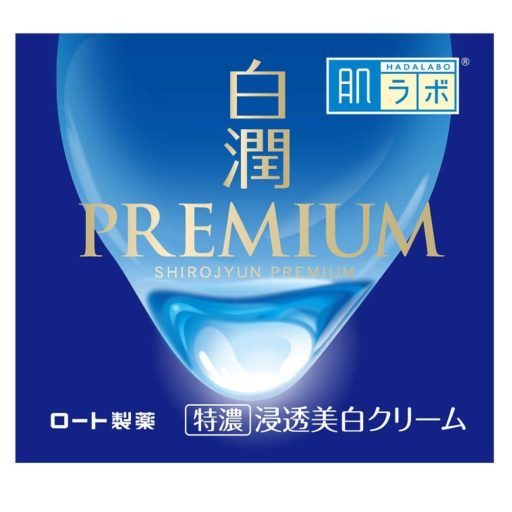 HADA LABO Shirojyun Premium Whitening Hidratáló Arckrém 50g