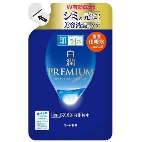 HADA LABO Shirojyun Premium Whitening Hidratáló Arctonik 170ml utántöltő