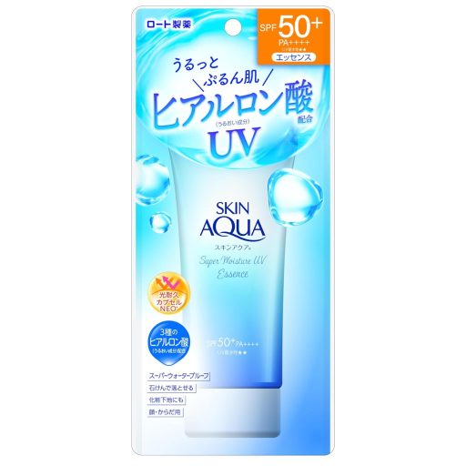 SKIN AQUA Super Moisture UV Fényvédő Esszencia 80g (SPF50+ PA++++)