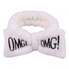 WGW Cosmetic Headband OMG - White