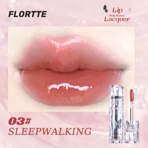 Flortte Hello Beauty Szájfény #03 Sleepwalking (Butterfly Series) Flortte Hello Beauty Szájfény #03 Sleepwalking (Butterfly Series)