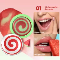   Pudaier Mimi Glam Dual Color Fruit-Inspired Ajakbalzsam #01 Watermelon Reverie 12g