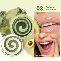   Pudaier Mimi Glam Dual Color Fruit-Inspired Ajakbalzsam #03 Buttery Avocado 12g