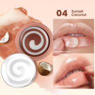   PUDAIER Mimi Glam Dual Color Fruit-Inspired Ajakbalzsam #04 Sunset Coconut 12g