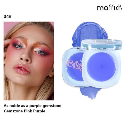 MAFFICK Clear Crystal Color Changing Arcpirosító #04 Pink Purple