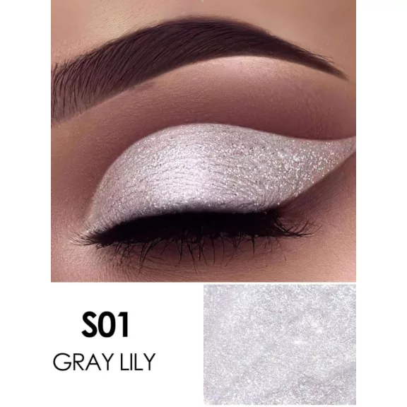 Focallure Glittering Folyékony Szemhéjfesték #S01 Gray Lily (shimmer) Focallure Glittering Folyékony Szemhéjfesték #S01 Gray Lily (shimmer)
