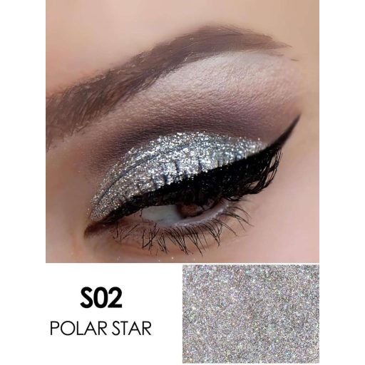 FOCALLURE Glittering Folyékony Szemhéjfesték #S02 Polar Star (shimmer)