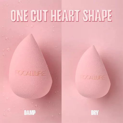 FOCALLURE Match Max Sminkszivacs #06 One Cut Heart 1db