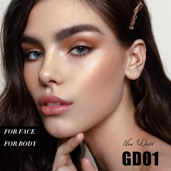Focallure Star Crash Stretchy Highlighter #GD01 New World 14g