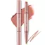 FOCALLURE Blur Matte 2in1 Double-Ended Rúzs és Szájkontúrceruza #NU01 Coral