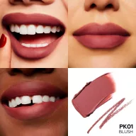   FOCALLURE Blur Matte 2in1 Double-Ended Rúzs és Szájkontúrceruza #PK01 Blush