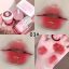 GEGE BEAR Crystal Transparent Lock Light Lip Jelly Ajak Gél #03 Red Tea Frozen