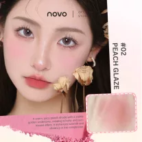 Novo Airy Blush Stick Arcpirosító 02 Peach Glaze 3.4g
