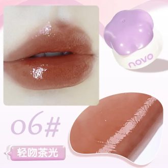   NOVO Sweetheart Milk Jelly Lip Gloss Szájfény #006 Kissing Tea Light 4g