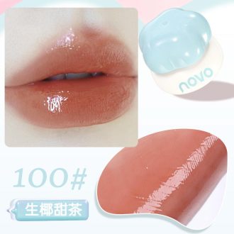   NOVO Sweetheart Milk Jelly Lip Gloss Szájfény #100 Raw Coconut Sweet Tea 4g