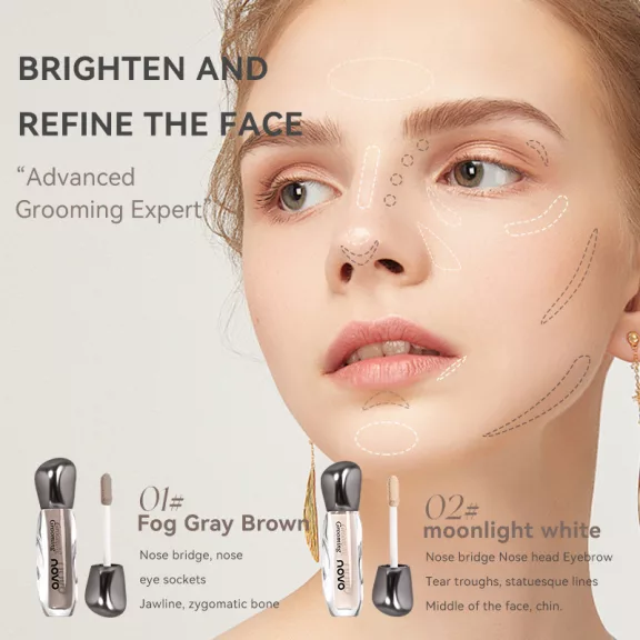 Novo Light By Light Highlighter #02 Moonlight White 2.5g Novo Light By Light Highlighter #02 Moonlight White 2.5g