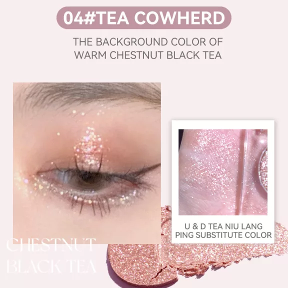 Novo Flash Eye Sparkling Monochrome Szemhéjfesték #04 Tea Novo Flash Eye Sparkling Monochrome Szemhéjfesték #04 Tea