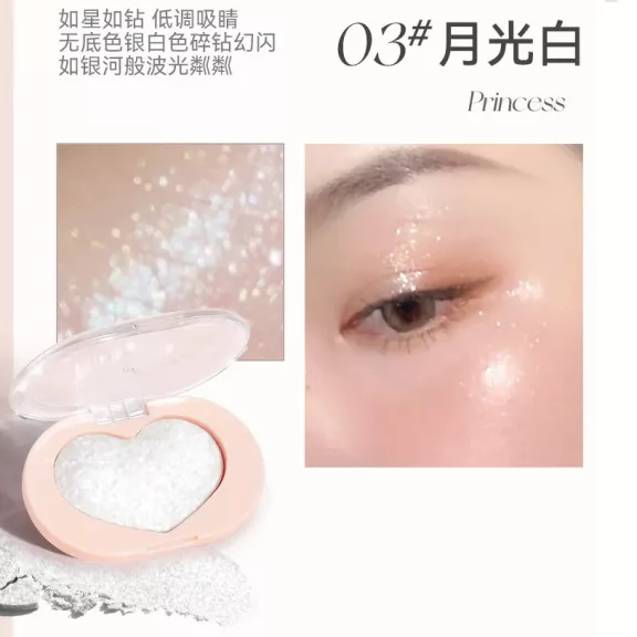 Novo Translucent Heartbeat Monochrome Highlighter Krém #03 Moonlight White 4.5g Novo Translucent Heartbeat Monochrome Highlighter Krém #03 Moonlight White 4.5g