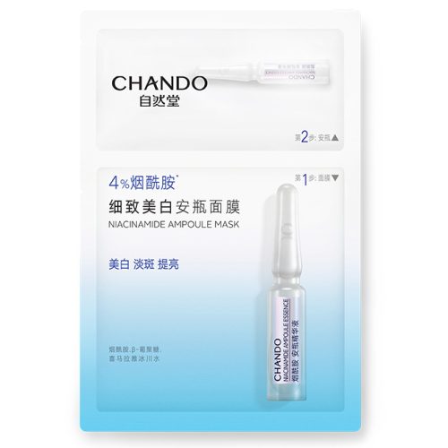 CHANDO Himalaya 2-Step Niacinamide Whitening Ampoule Arcmaszk 33ml (2 lépés)