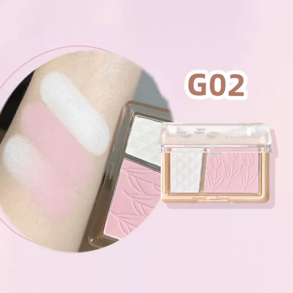 Gogo Tales Highlighter és Arcpirosító Paletta #G02 Sakura Gogo Tales Highlighter és Arcpirosító Paletta #G02 Sakura