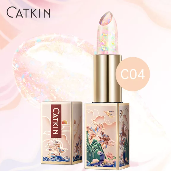 Catkin Moonlight Ajakbalzsam #C04 Rainbow 3.2g (Color-Changing)