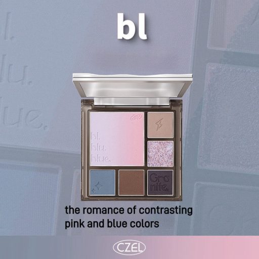 CZEL All In One Szemhéjfesték Paletta #BL Sea Salt Burgundy 6.5g